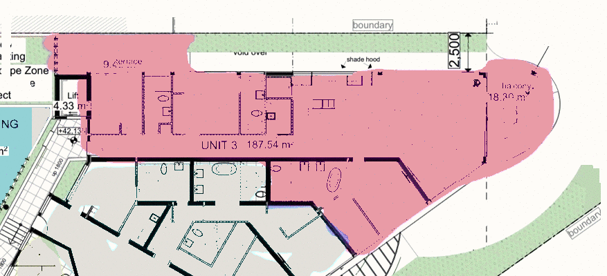 Celadon Unit 3 — Level 1 plan