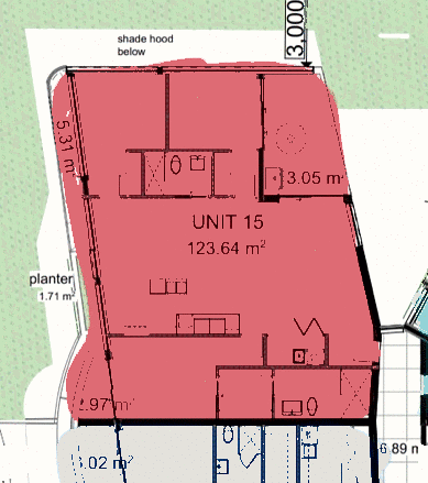 Celadon Unit 15 — Level 4 plan