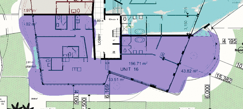 Celadon Unit 16 — Level 4 plan