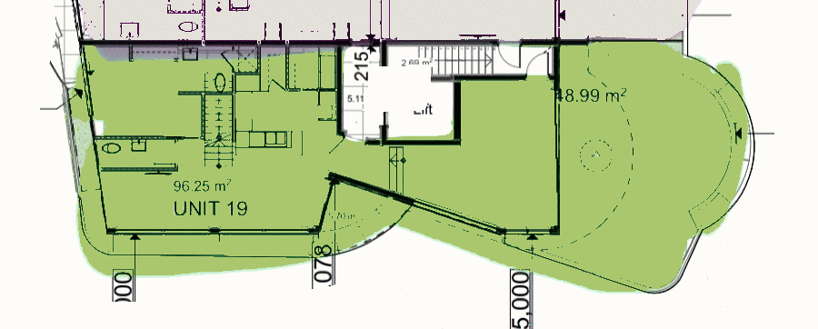 Celadon Unit 19 — Penthouse Lower plan