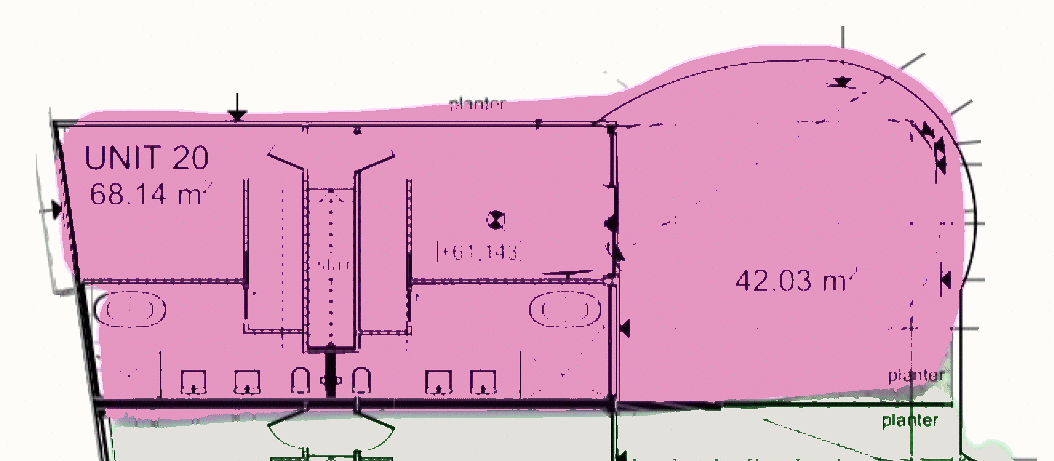 Celadon Unit 20 — Penthouse Upper plan