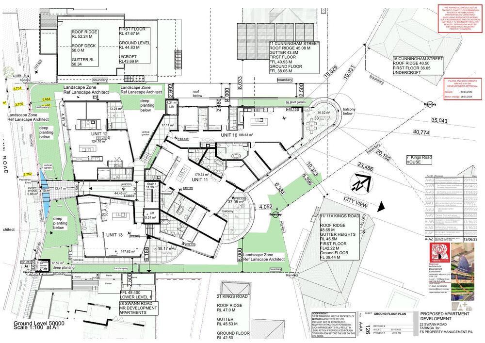Celadon DA plan &mdash; Ground Level