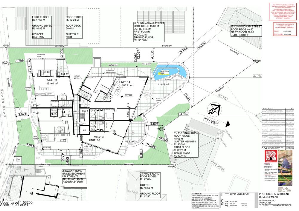 Celadon DA plan &mdash; Upper Level 1